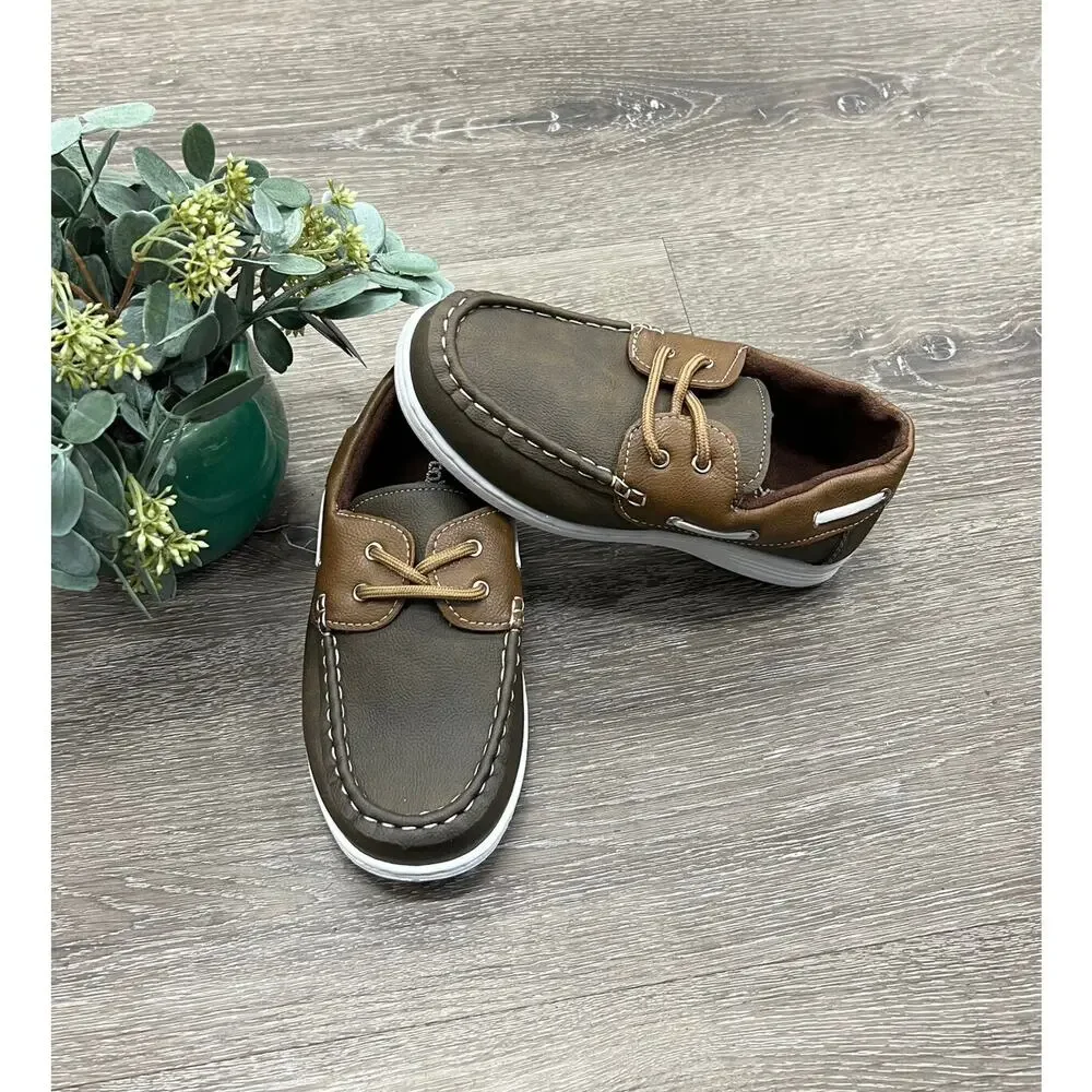 CoXist Suede Boat Shoes Size‎ 1 Youth NEW